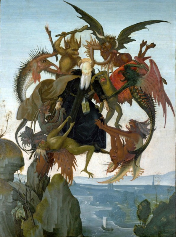 Create meme: Bosch the temptation of St. Anthony, The temptation of St. anthony by Michelangelo, Hieronymus Bosch the temptation of St. Anthony