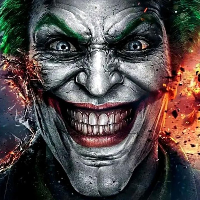 Create meme: the evil joker, jokers, mad Joker