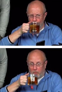 Create meme: Dmitry Puchkov, male, Goblin tea meme