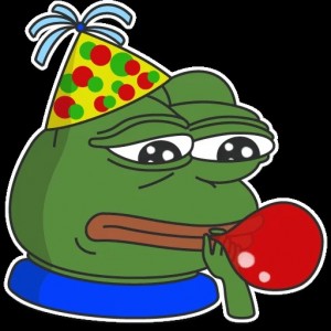 Создать мем: плачущий лягушонок пепе, у меня сегодня день рождения, лягушка пепе день рождения