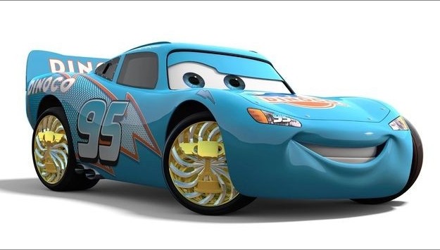 Create meme: Lightning McQueen Dinoco, Dinoko McQueen's cars, cars lightning mcqueen