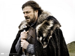 Create meme: ned stark, fasten, game of thrones game