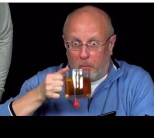 Create meme: Dmitry Puchkov, Goblin beer meme, Dmitry Puchkov tea