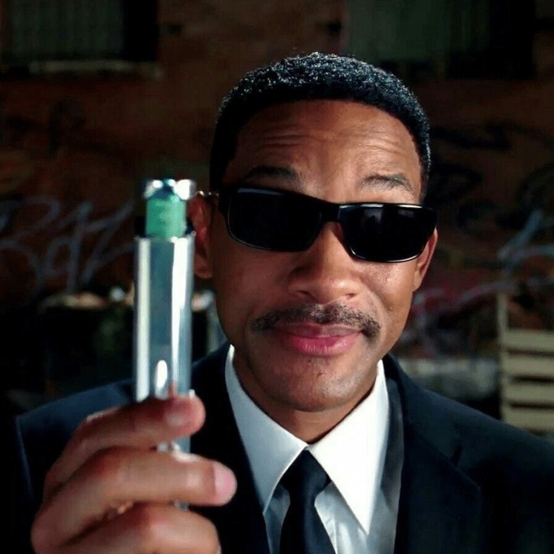 Create meme: the men in black to erase the memory, men in black erase memory, men in black erasing memory