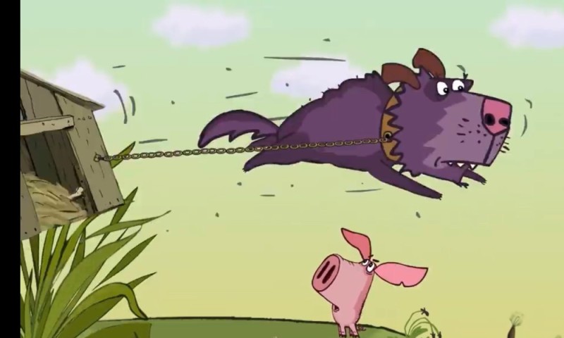 Create meme: mountain of gems animated series piglet, piglet animated series, piglet olympics cartoon