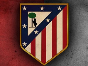 Создать мем: barcelona, атлетико мадрид, atletico madrid logo