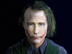 Создать мем: джокер леджер, joker heath ledger, джокер актер хит леджер