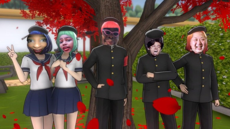 Create meme: yandere simulator, gita yandere simulator, Yandere Simulator version 2021