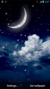 Создать мем: серый сон луна, ночь, луна изображение