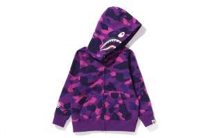 Создать мем: кид кади bape худи, bape худи shark purple, худи bape purple