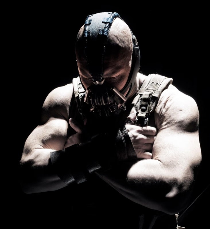 Create meme: Bane Tom hardy, The Dark Knight Rises, Bane 