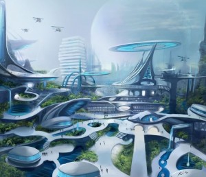 Create meme: futuristic architecture