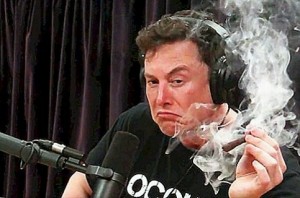 Create meme: elon musk smokes, Elon musk smokes live, Elon Musk