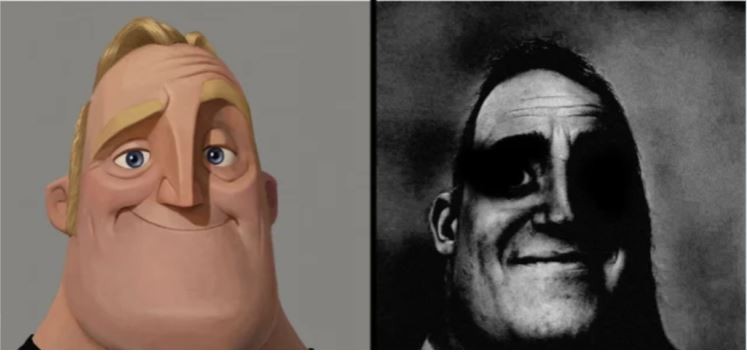 Create meme: the incredibles meme dad, Mr. exceptional meme funny faces, Mr. exceptional facial meme