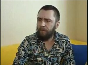 Create meme: Sergey Shnurov 2000, cord badwords interview, Male
