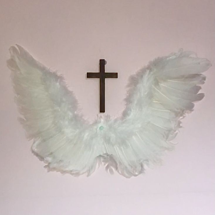 Создать мем: крылья ангела без перьев, ангельские крылья, белые крылья ангела
