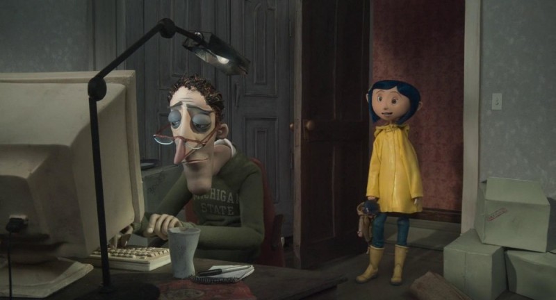 Create meme: Coraline, Charlie Jones Coraline, Coraline in the land of nightmares father