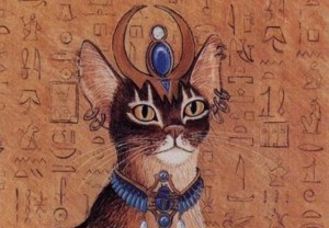 Создать мем: египетская богиня кошка, кошки египта, абиссинский кошка на фресках египетских