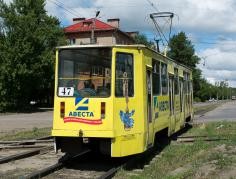 Создать мем: маршрут, tatra t 3, tram