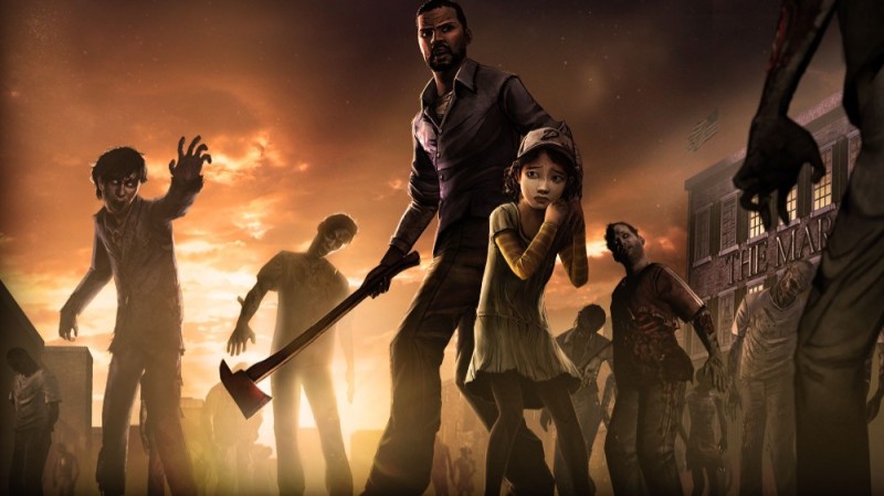 Создать мем: walking dead 1, ходячие мертвецы, walking dead игра