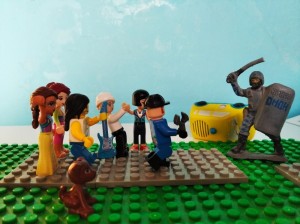 Create meme: Lego Pirates, LEGO zombie attack 2008, LEGO brick cartoon fantasy