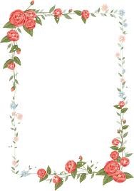 Создать мем: рамка из цветов, flower frame, flower border