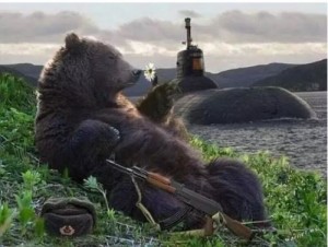 Создать мем: русский медведь, мем медведь, Русские вернулись