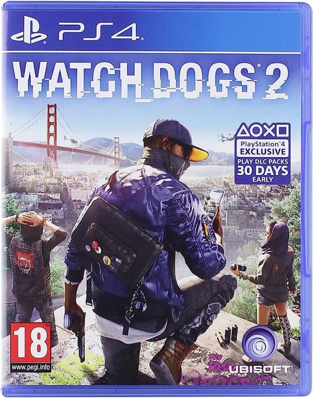 Создать мем: watch dogs 2 ps4 обложка, игра watch dogs 2 ps4, игра для xbox one watch dogs 2