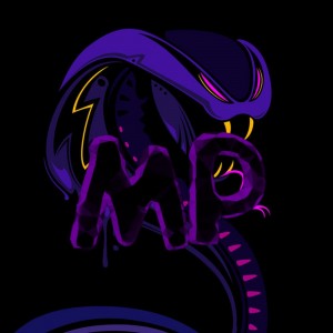 Create meme: neon snake drawings, Cobra, purple snake