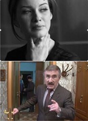 Create meme: with Leonid Kanevsky, offended woman, leonid kanevsky the investigation was conducted by memes