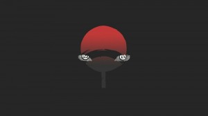 Create meme: uchiha, minimalist logos for games, minimalism