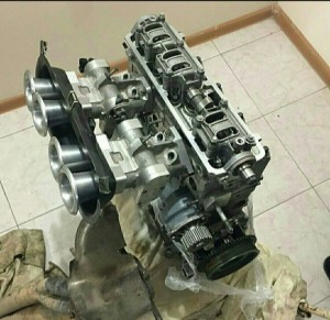 Create meme: the engine of Ford focus 3, the cylinder head kia g4kd, the engine Assembly