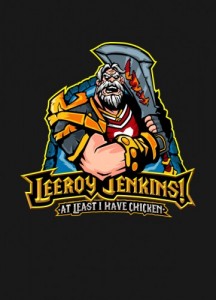 Create meme: Leeroy Jenkins sticker, leeroy jenkins t-shirt, Viking clipart vector