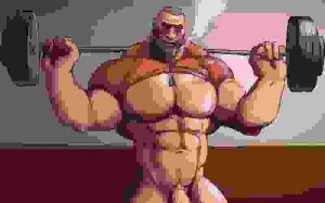 Create meme: zangief street fighter