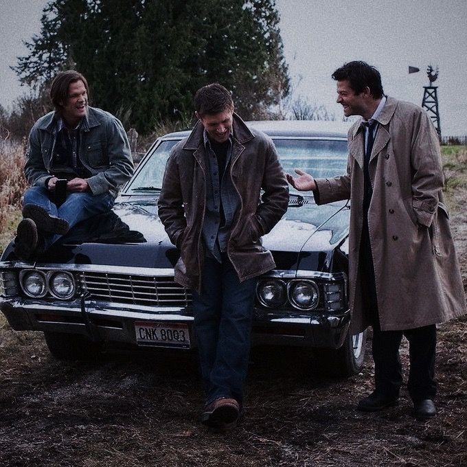 Create meme: Supernatural Impala Sam and Dean, Supernatural brothers, The winchester brothers supernatural