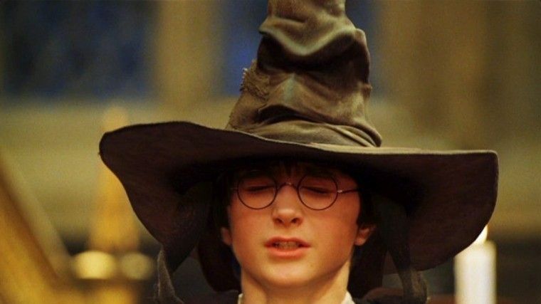 Create meme: Harry Potter hat, hat Harry Potter, Harry Potter sorting hat