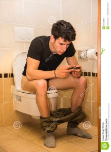 Create meme: people on the toilet, man sitting on toilet
