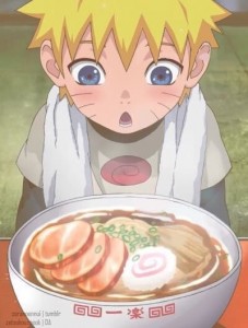 Create meme: naruto Uzumaki, ichiraku ramen in the anime, little uzumaki naruto