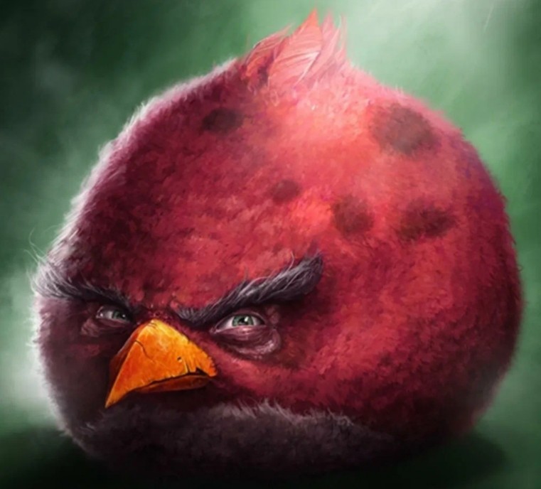 Создать мем: angry birds red, энгри бердс птицы, angry birds красный