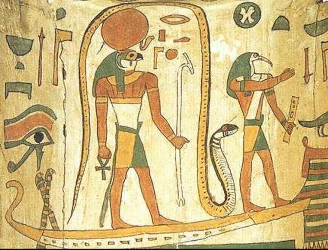 Create meme: mythology of ancient egypt, the art of ancient egypt, amon ra god of egypt
