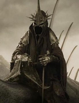 Create meme: The Sorcerer King of Angmar, nazgul the lord of the rings, The sorcerer king the lord of the rings
