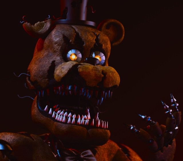 Создать мем: фредди фнаф 4, freddy, фнаф 4 часть