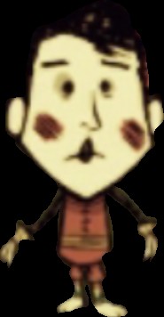 Create meme: don't starve, don't starve wes characters, wendy donte starv
