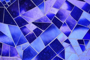 Create meme: glass texture for 3d max, the mosaic, watercolor background with blue triangles
