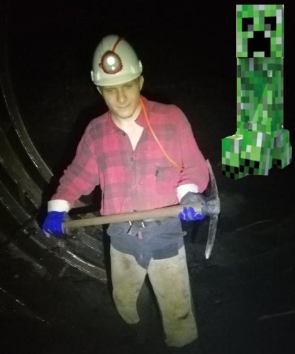 Create meme: coal mine, miner's job, miner sinker