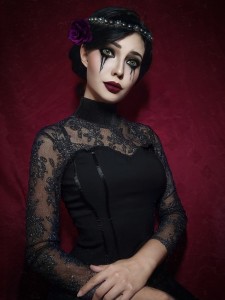 Create meme: Gothic beauty, Gothic fashion, girl