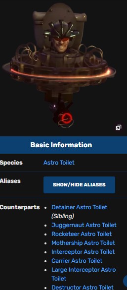 Create meme: astro skibidi toilets, text , skibidi toilet 48