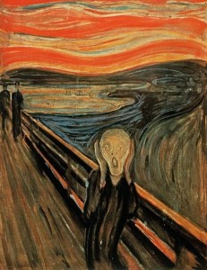 Create meme: Creek, Edvard Munch, Edward Munch the scream