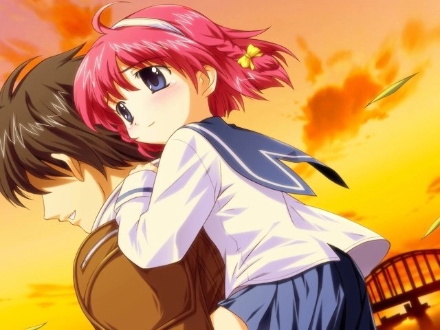 Create meme: anime Clannad, anime in the genre of romance, arts anime