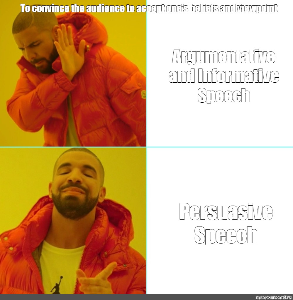 argumentative speech meme